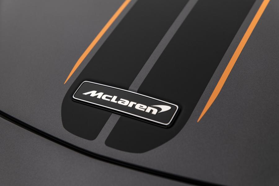 Логотип McLaren 600LT in Stealth Grey by MSO 2018 года  (NA) (фото 5 из 21)